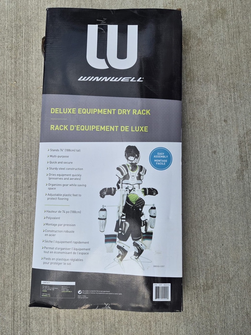 Winnwell Deluxe Equipment Dry Rack